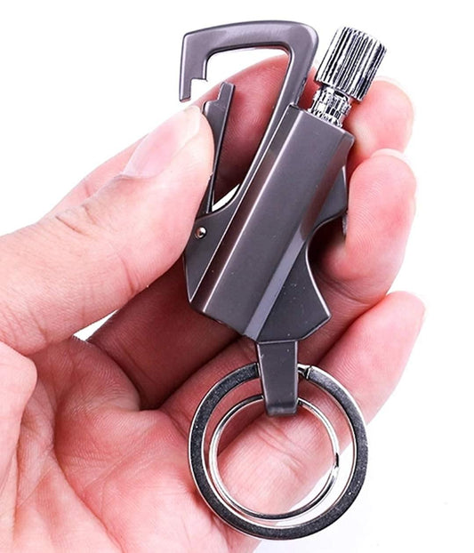 Matchstick Fire Starter Keychain Bottle Opener